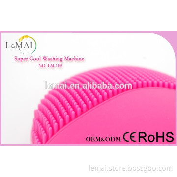 electric facial brush for silicone facial cleansing brush
